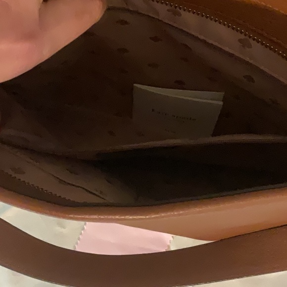 Kate Spade Lexy Leather Hobo Style Shoulder Bag, Tan
